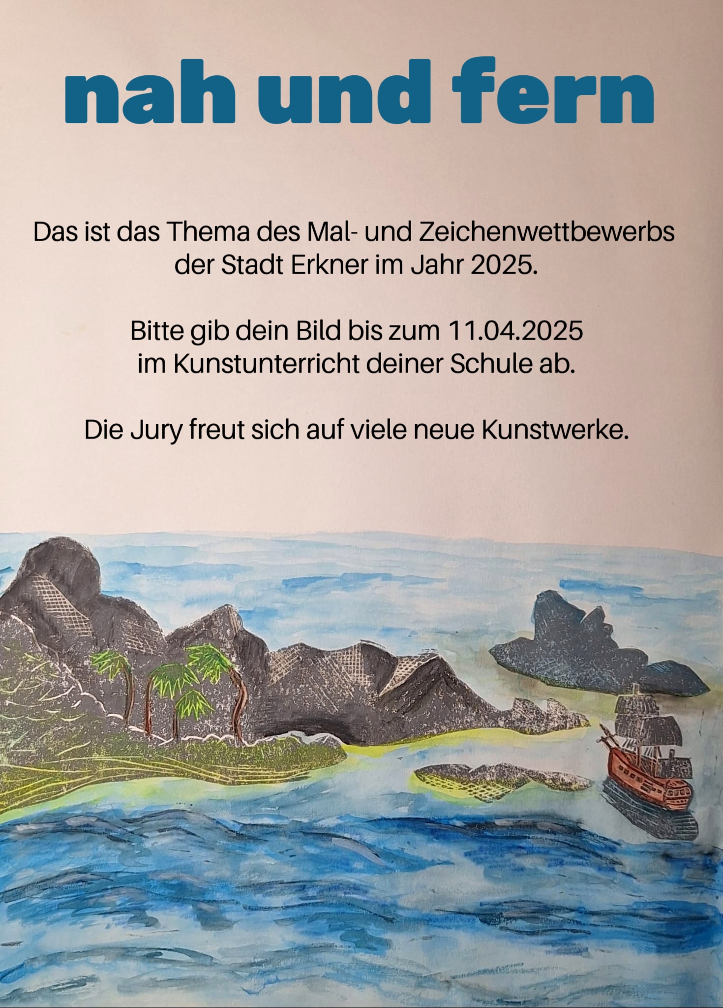 Plakat Mal- und Zeichenwettbewerb