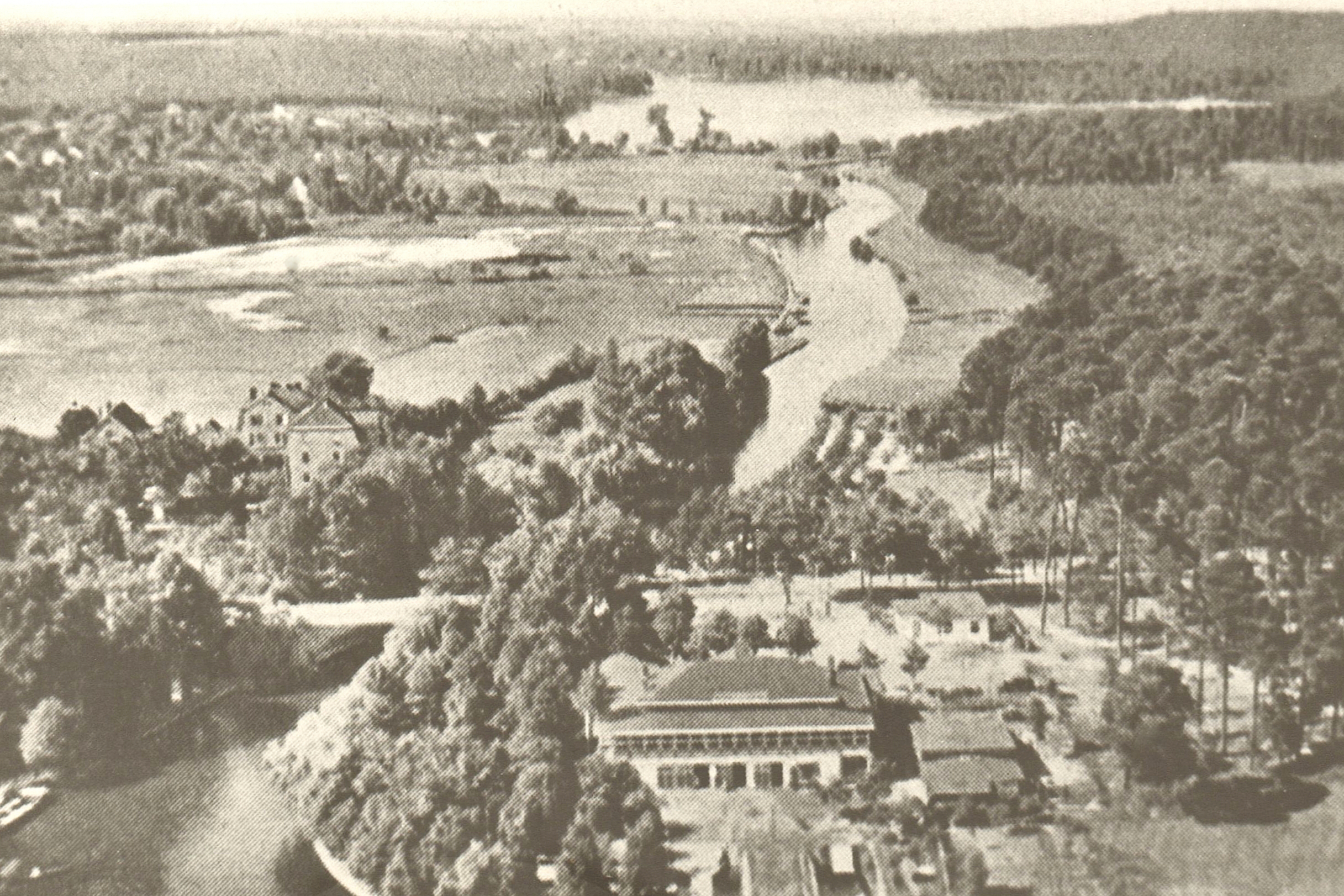 Historisches Aufnahme der Löcknitz